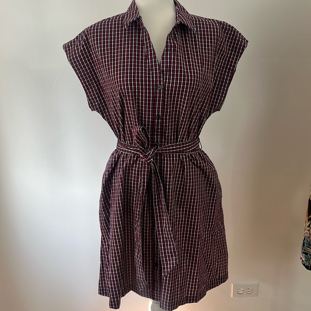 Draper James Trisha Shirtdress in Multi Gingham